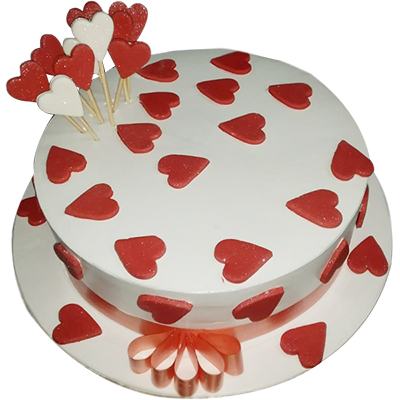 "Designer Round shape Cake - 1 Kg - Click here to View more details about this Product